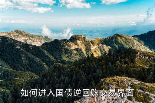 國債逆回購如何操作，國債逆回購的交易方法...